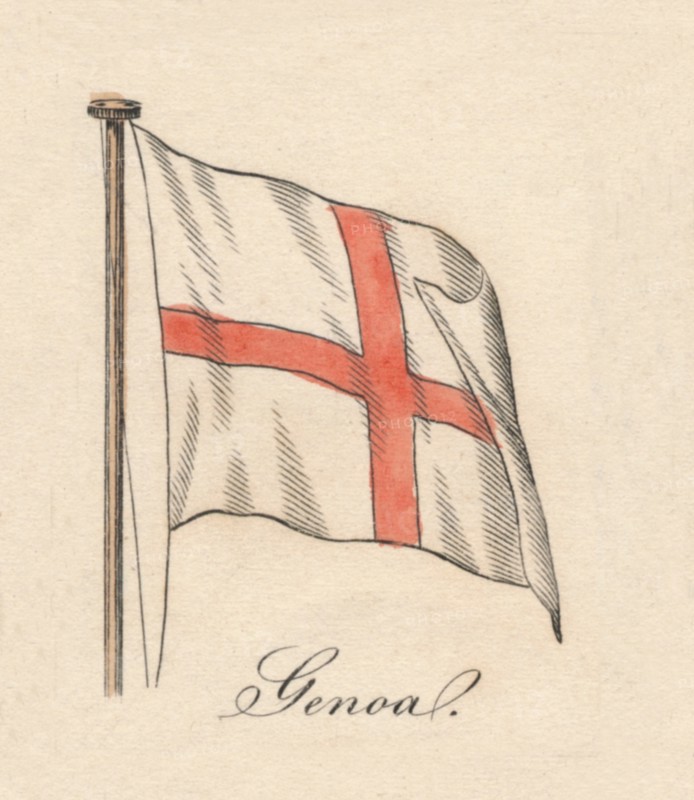 'Genoa', 1838. Artist: Unknown.