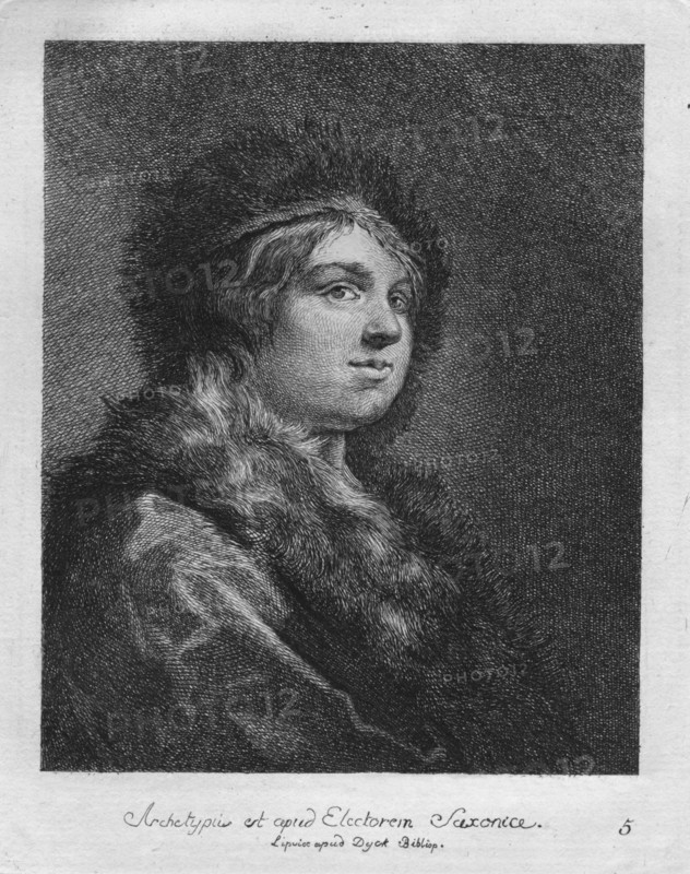 'Archetypus est apud Electorem Saxonie. Lipsice apud Duck Bibliop', 1771. Artist: Christian Gottfried Schulze.