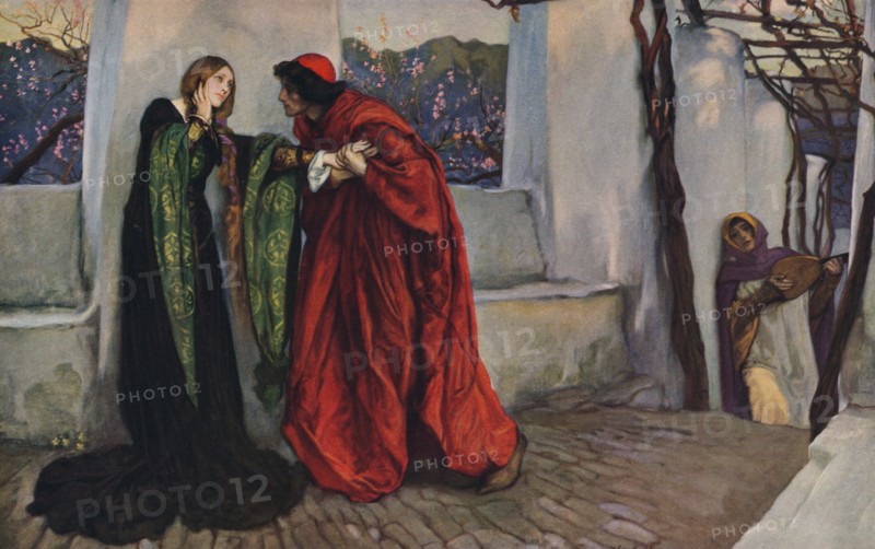 'O Mistress Mine, where are you roaming?', 1899 (c1940). Artist: Edwin Austin Abbey.