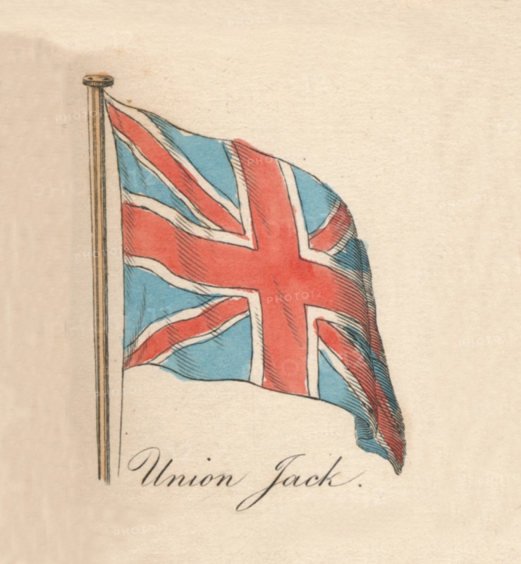 'Union Jack', 1838. Artist: Unknown.