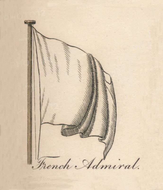 'French Admiral', 1838. Artist: Unknown.