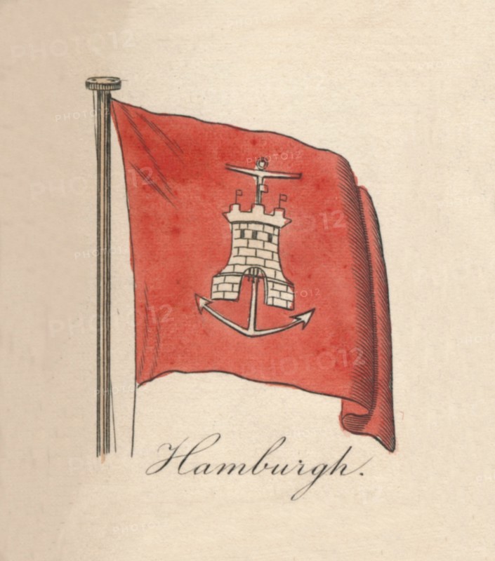 'Hamburgh', 1838. Artist: Unknown.