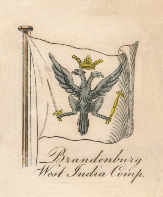 'Brandenburg West India Comp', 1838. Artist: Unknown.