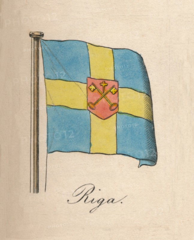 'Riga', 1838. Artist: Unknown.