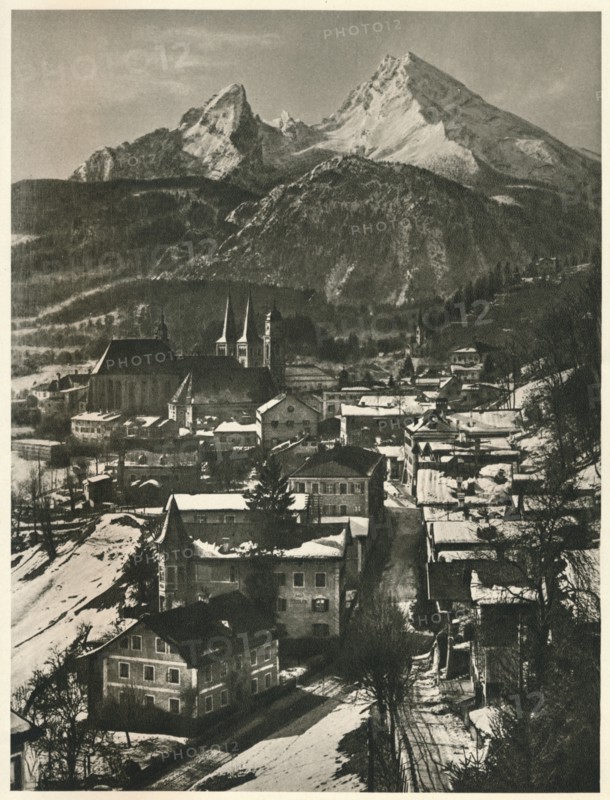 'Berchtesdaden, Watzmann', 1931. Artist: Kurt Hielscher.