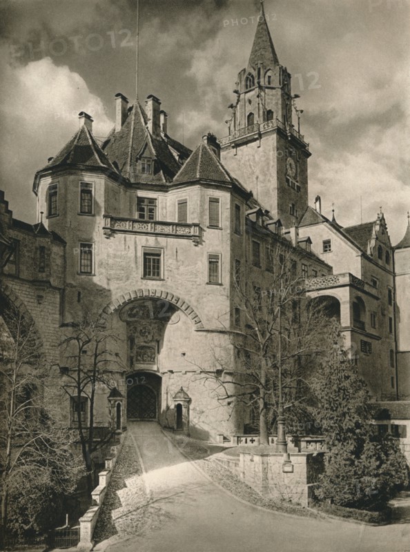 'Sigmaringen - Porch of the Castle', 1931. Artist: Kurt Hielscher.
