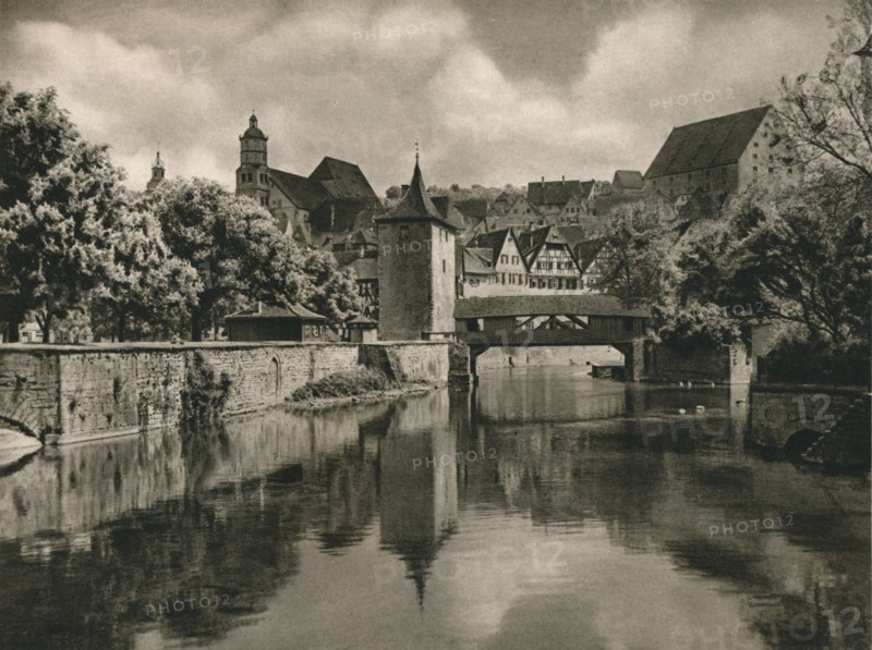 'Schwabisch-Hall', 1931. Artist: Kurt Hielscher.