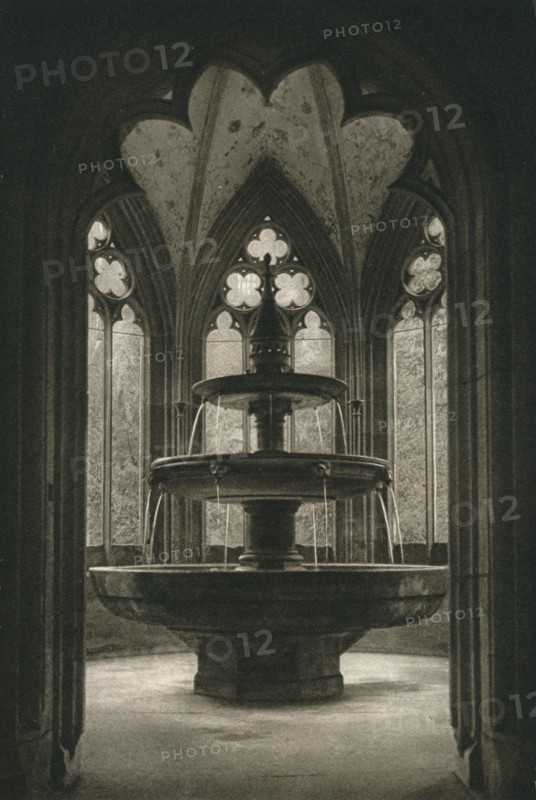 'Kloster Maulbronn - Maulbronn Abbey, Well in the Cloister', 1931. Artist: Kurt Hielscher.