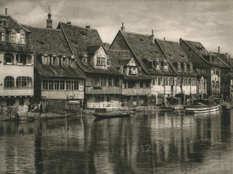 'Bamberg - Little Venice, 1931. Artist: Kurt Hielscher.