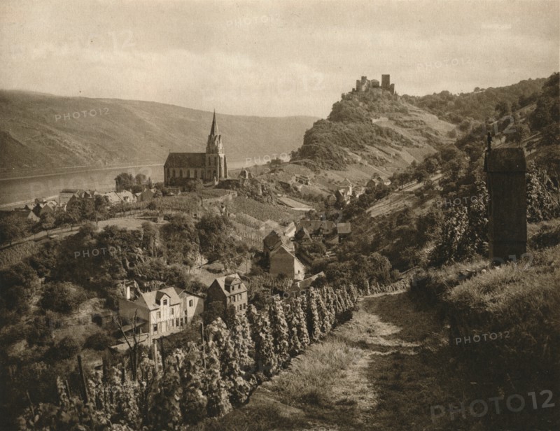 'Oberwesel (Rhein)', 1931. Artist: Kurt Hielscher.