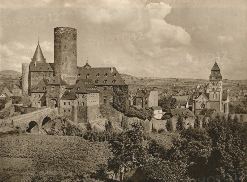 'Mayen (Eifel), Genovevaburg', 1931. Artist: Kurt Hielscher.