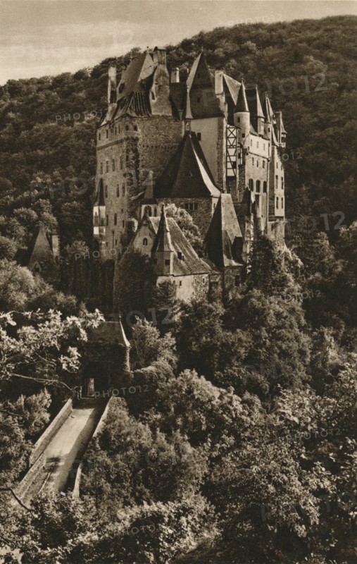 'Burg Katz (Mosel)', 1931. Artist: Kurt Hielscher.