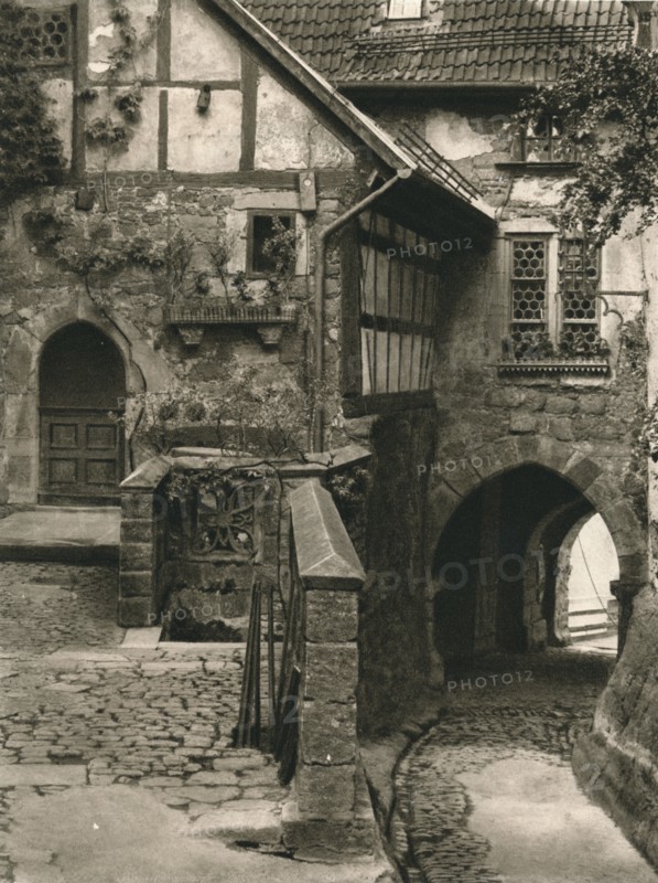 'Wartburgwinkel. Corner of the Wartburg', 1931. Artist: Kurt Hielscher.