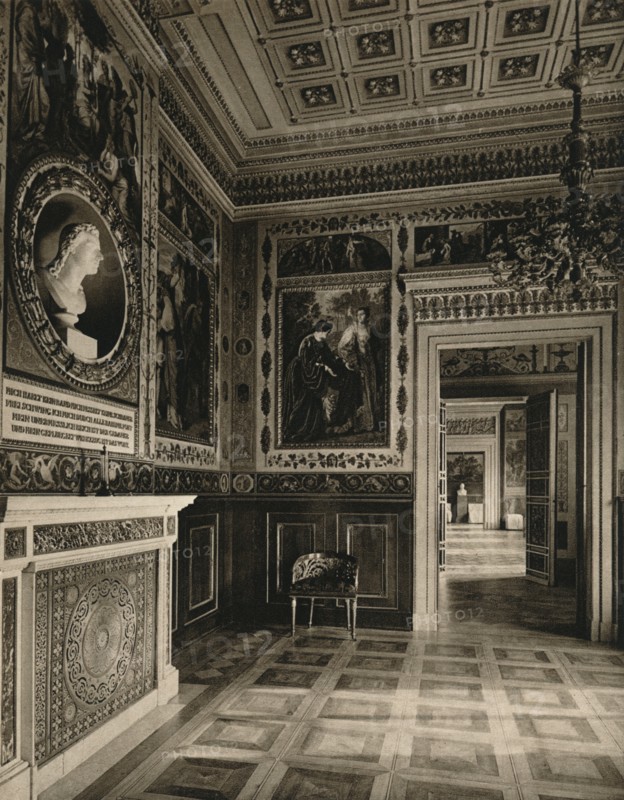 'Weimar. Castle - Schiller's room', 1931. Artist: Kurt Hielscher.