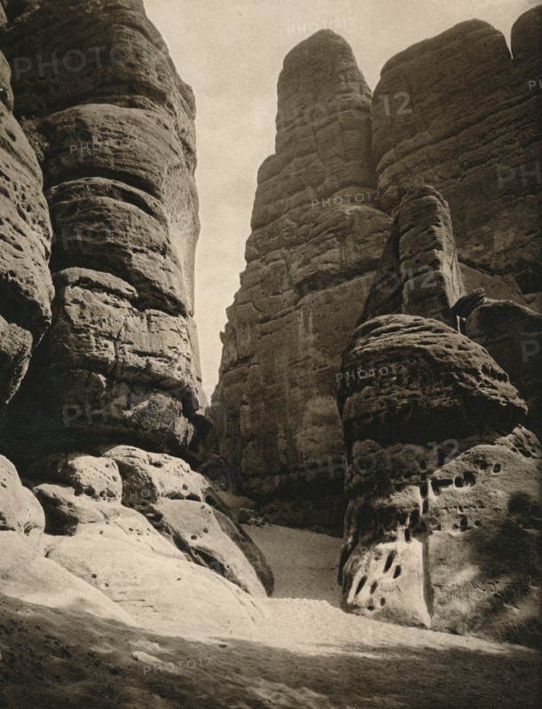 'Sachsiche Schweiz - Schrammsteine', 1931. Artist: Kurt Hielscher.