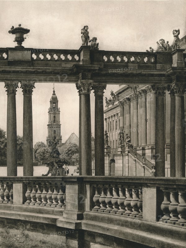 'Potsdam - Town Castle and Garrison Church', 1931. Artist: Kurt Hielscher.