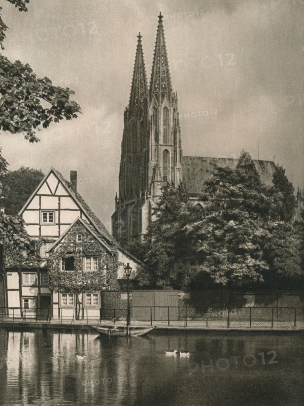 'Soest (Westfalen). Wiesenkirche', 1931. Artist: Kurt Hielscher.