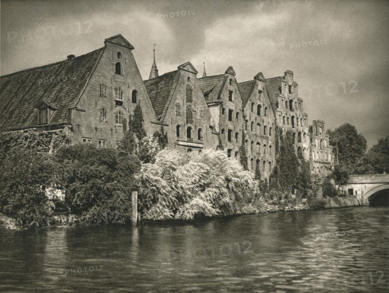 'Lubeck - Salt Warehouses', 1931. Artist: Kurt Hielscher.