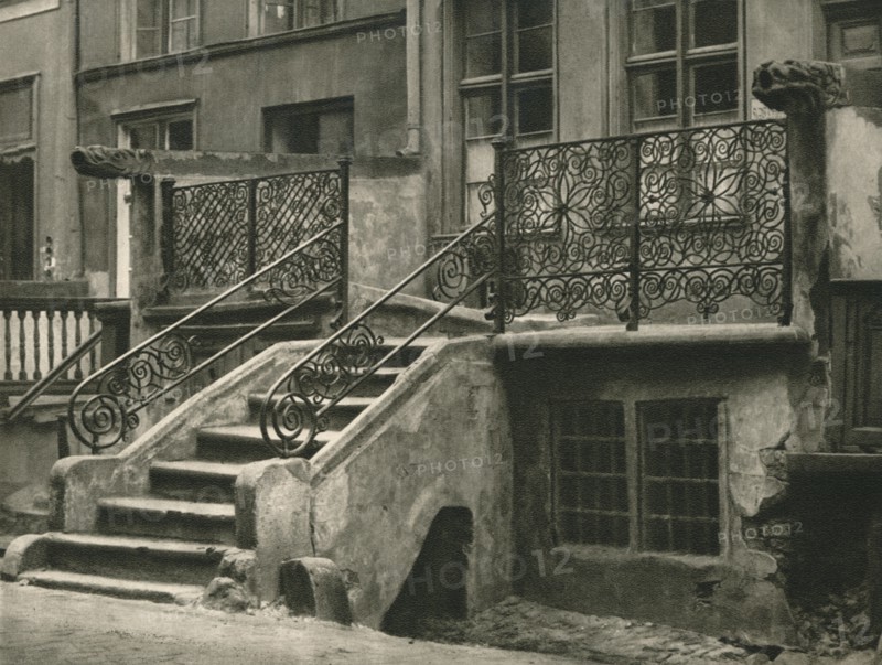 'Danzig. Flight of steps in the Frauengasse', 1931. Artist: Kurt Hielscher.