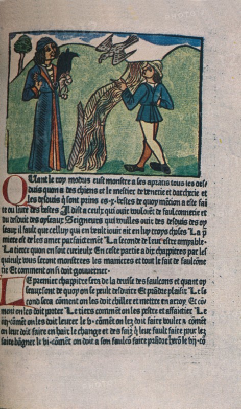 'Le Livre du Roy Modus', 1486 (1947). Artist: Unknown.