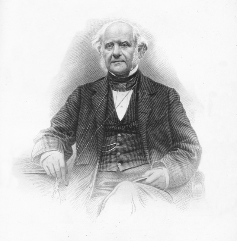 'George Peabody', 1859. Artist: Unknown.