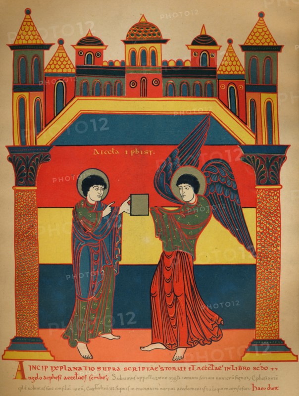 The Saint-Sever Beatus, also known as the Apocalypse of Saint-Sever, 11th century (1947). Artist: Unknown.