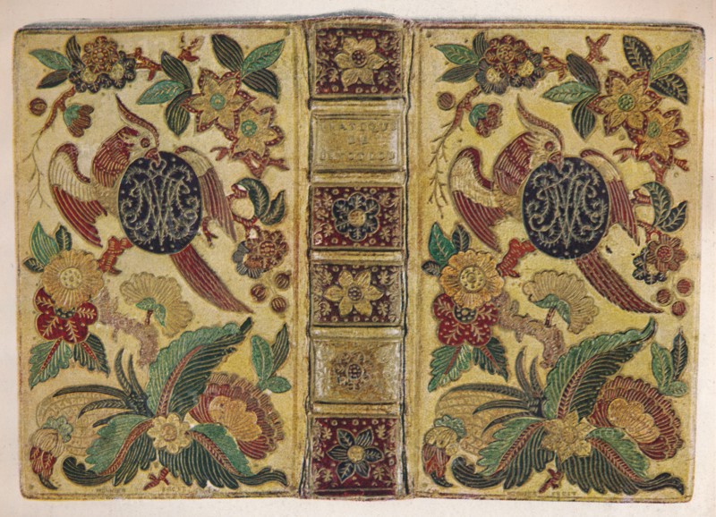 'Mosaic binding signed by Le Monnier and bearing the monogram of Maria Josepha of Saxony', c1750 (19 Artist: Le Monnier.