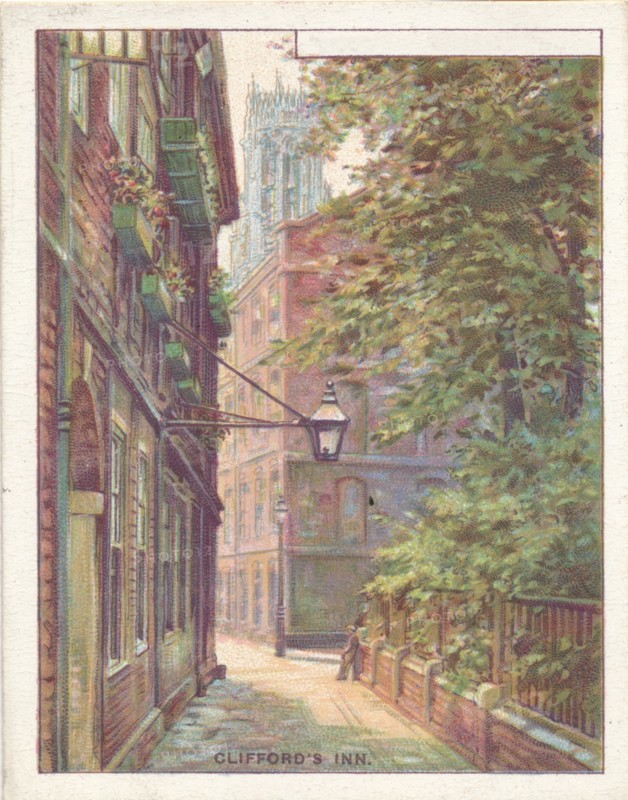 'Clifford's Inn', 1929. Artist: Unknown.