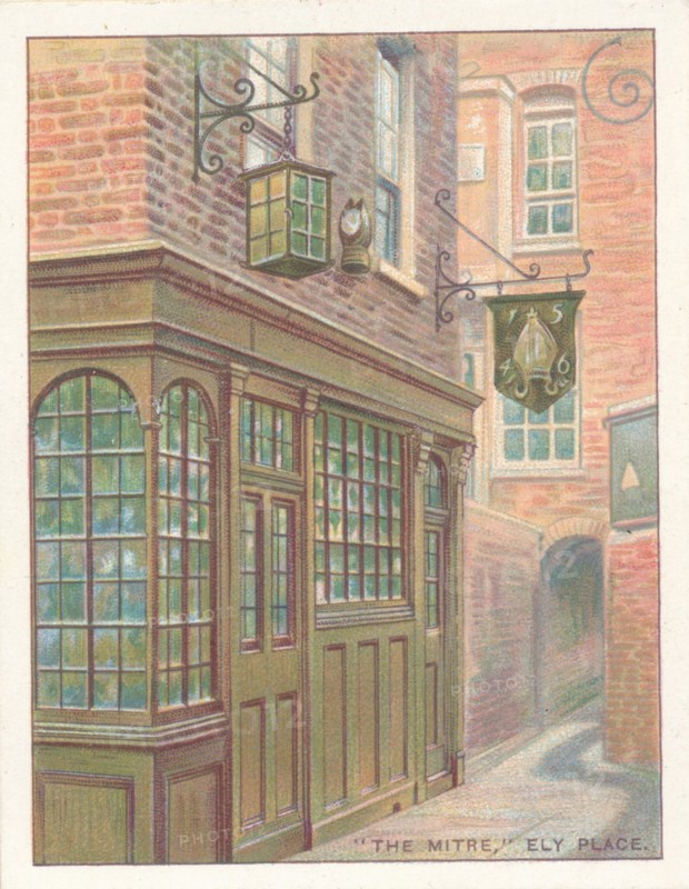The Mitre, Ely Place', 1929. Artist: Unknown.