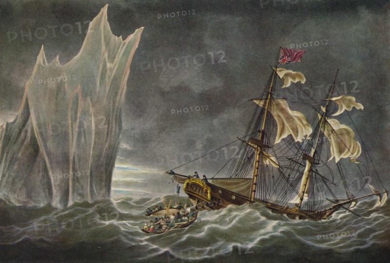 'Wreck of the Lady Hobart, 1803', 1925. Artist: Unknown.