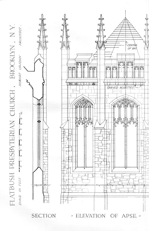 Flatbush Presbyterian Church, Brooklyn, New York, 1925. Artist: Unknown.