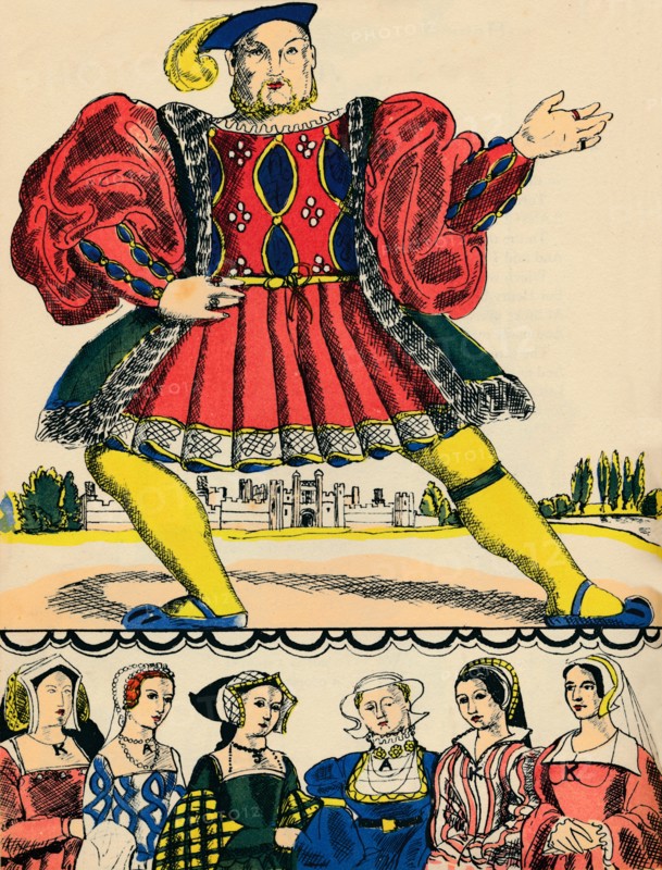 Henry VIII, King of England from 1509, (1932). Creator: Rosalind Thornycroft.