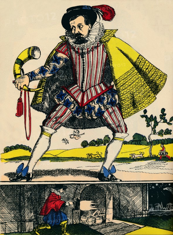 James I, King of Great Britain and Ireland from 1603, (1932). Artist: Rosalind Thornycroft.