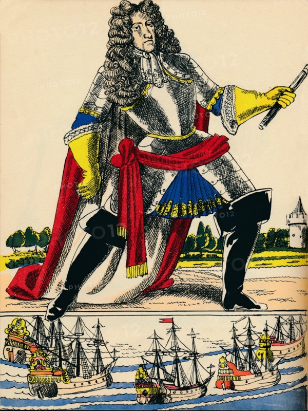 James II, King of Great Britain and Ireland from 1685, (1932). Artist: Rosalind Thornycroft.