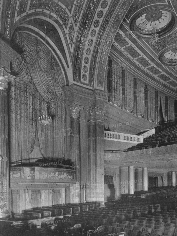 Detail, the Capitol Theatre, New York City, 1925. Artist: Unknown.