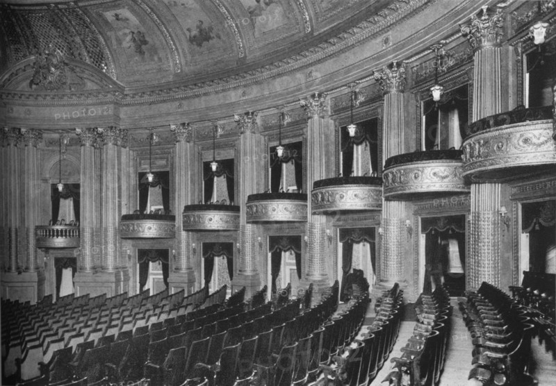 A successful and unusual treatment of boxes, Al Ringling Theatre, Baraboo, Wisconsin, 1925. Artist: Unknown.