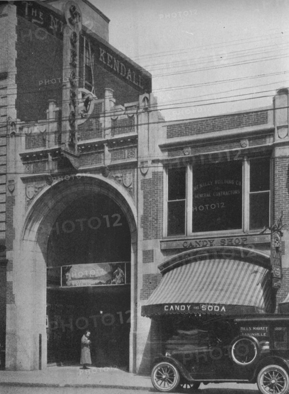 Main entrance, the St George Theatre, Framingham, Massachusetts, 1925. Artist: Unknown.