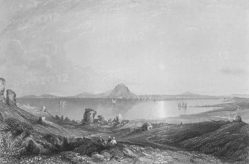 'The Ruins of Carthage', c1850. Artist: Henry Adlard.