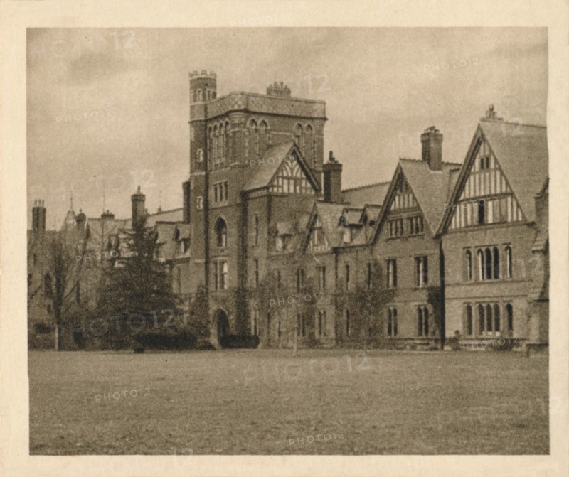 'Girton College, nr. Cambridge', 1923. Artist: Unknown.
