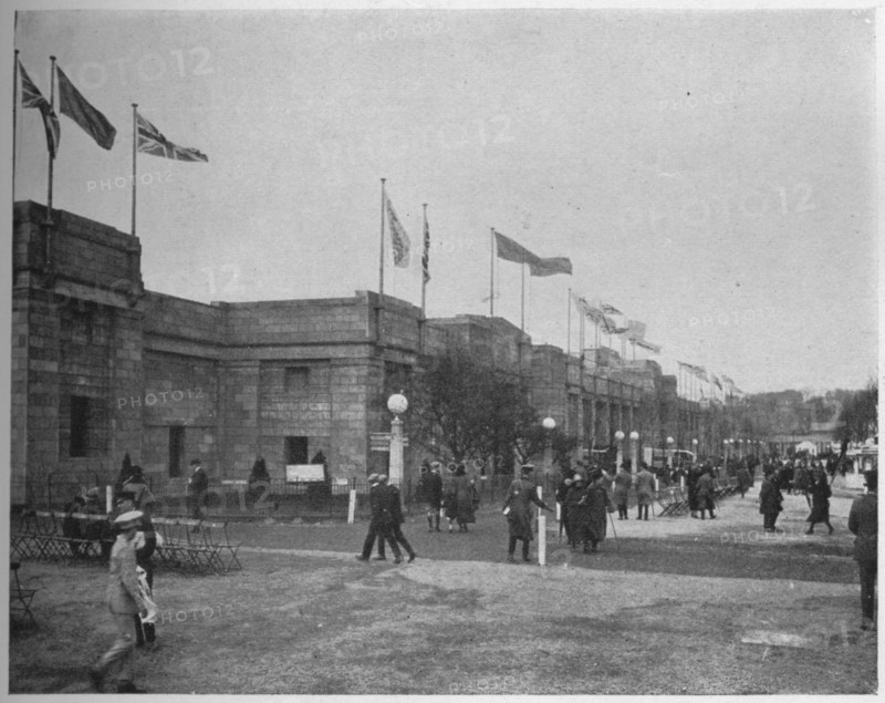 General view of the Palace of Engineering, British Empire Exhibition, Wembley, London, 1924. Artist: Unknown.