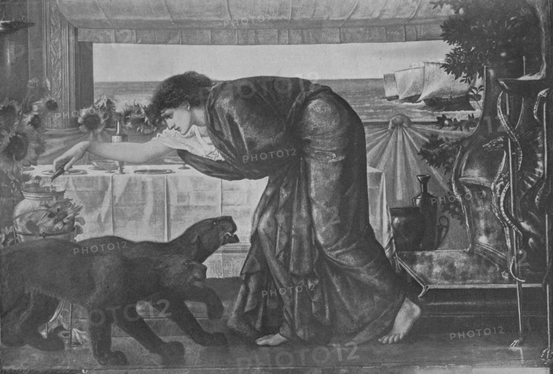 'The Wine of Circe', 1900, (1917). Artist: Sir Edward Coley Burne-Jones.