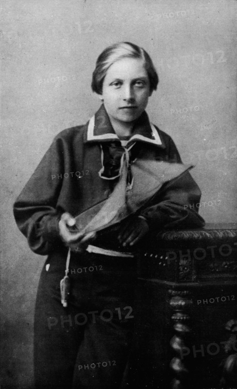 'The German Emperor as a Boy', c1870, (1917). Artist: J Russell & Sons.