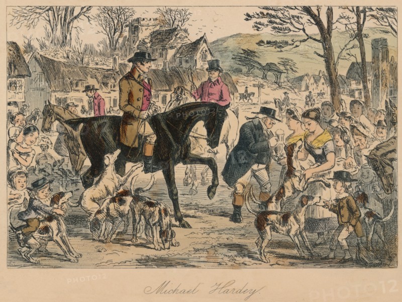 'Michael Hardey', 1854. Artist: John Leech.
