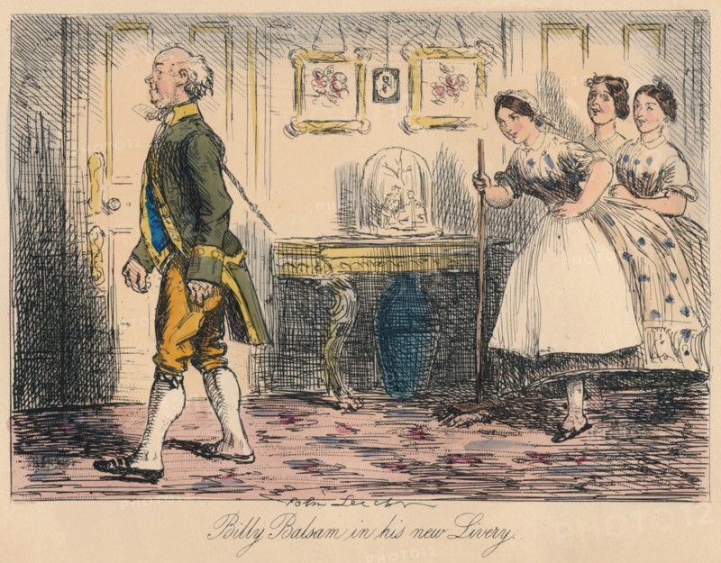 'Billy Balsam in his new Livery', 1865. Artist: John Leech.