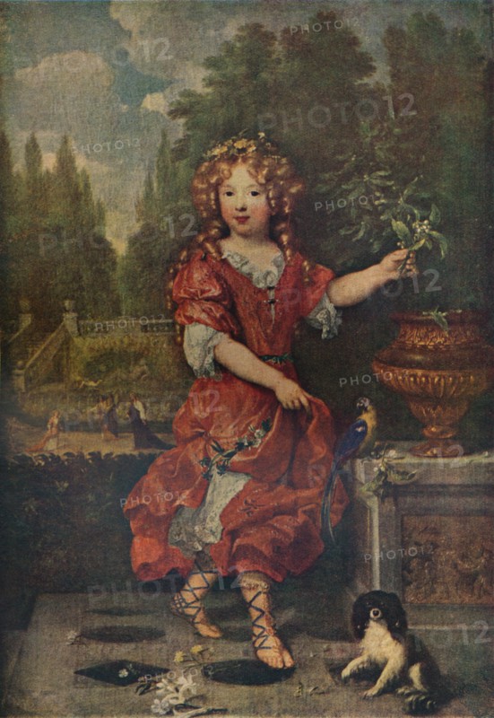 'Portrait of a Young Princess', c1688-1723 (c1927). Artist: Constantin Netscher.