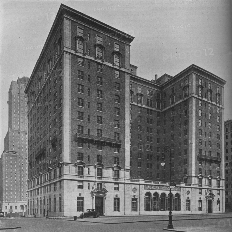 The Park Lane Hotel, New York City, 1924. Artist: Unknown.