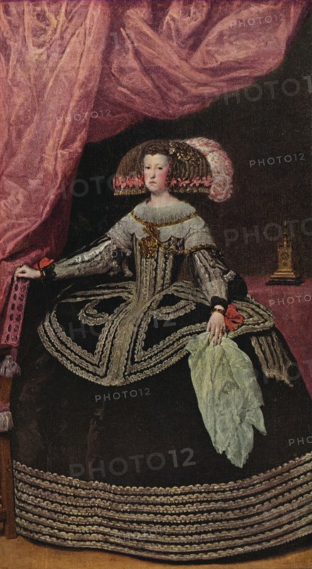 'Queen Mariana of Austria', 1652-1653 (1939). Artist: Diego Velasquez.