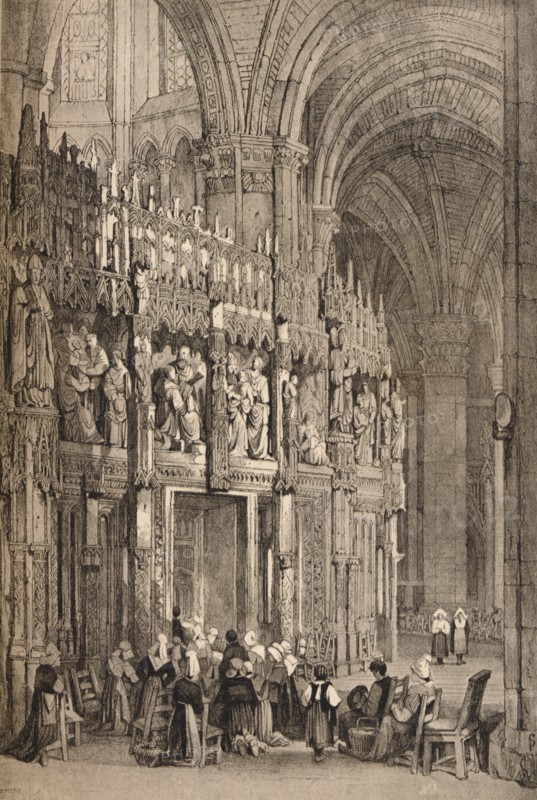 'Chartres', c1820 (1915). Artist: Samuel Prout.