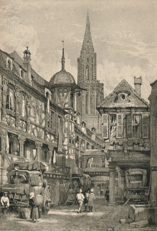 Strasbourg', c1820 (1915). Artist: Samuel Prout.
