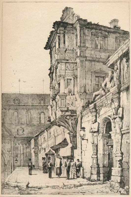 'Bamberg', c1820 (1915). Artist: Samuel Prout.